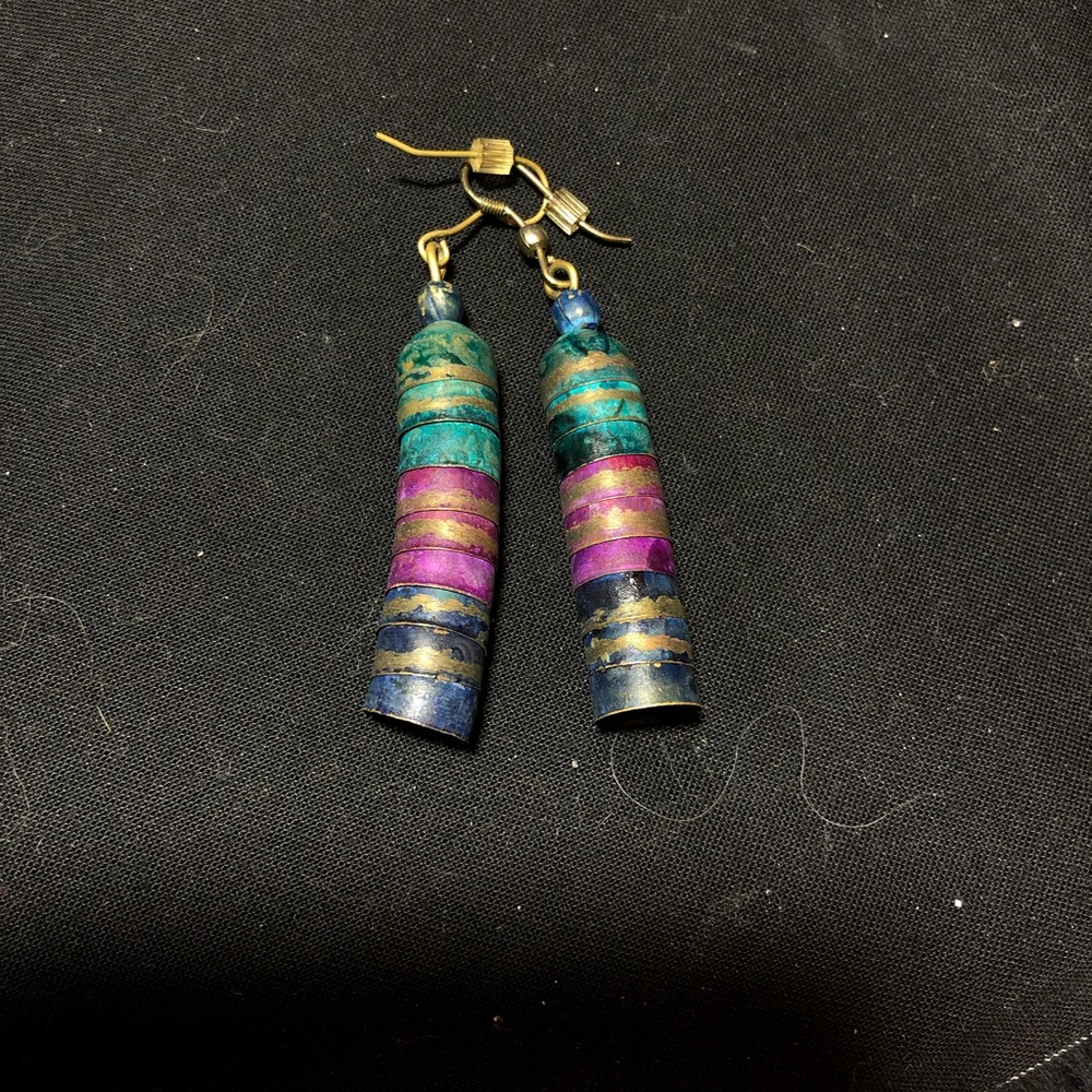 Colorful earrings